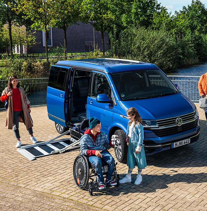 furgoneta volkswagen movilidad reducida