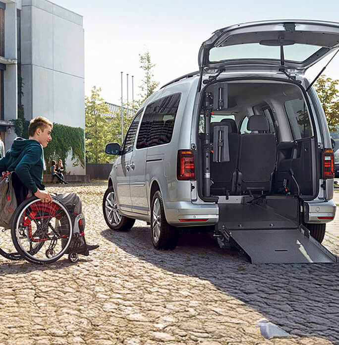 furgoneta volkswagen movilidad reducida