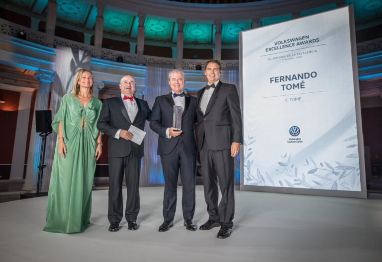 equipo ftome en una gala